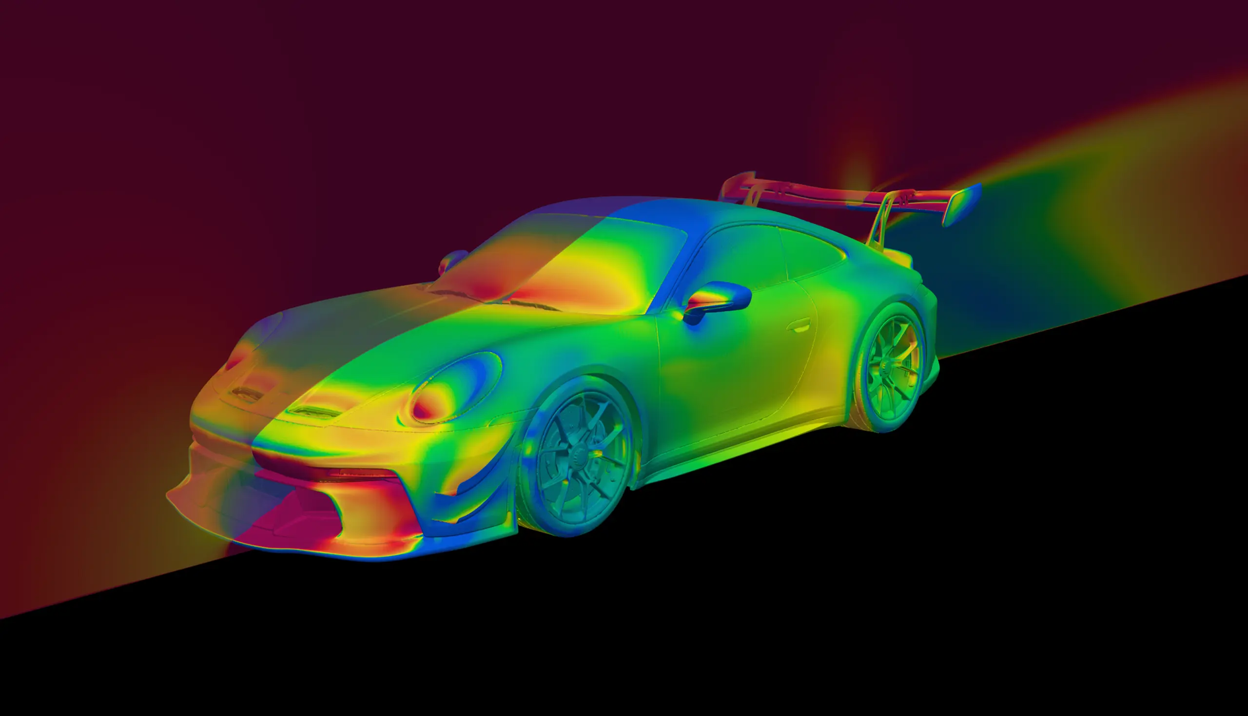 PORSCHE 992.1 GT3 - FLOW FIELD
